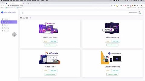 White Label Studio Review Demo - Video Marketing Agency Software Tool