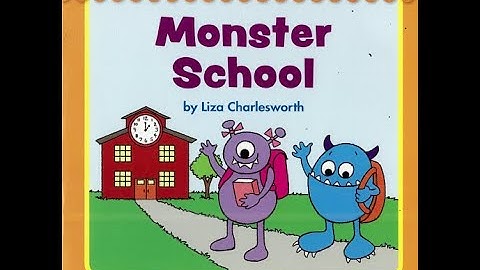 First Little Readers - Level D - 9 - Monster School | Help Kids Learn To Read In English
