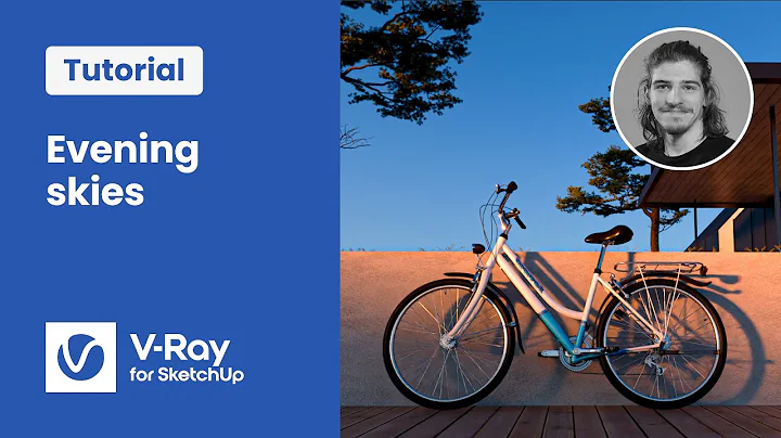 V-Ray for SketchUp tutorial — Lighting pt.3: creating evening skies