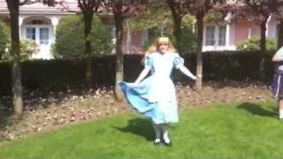 Alice in Wonderland - Easter Egg hunt at Disneyland Hotel