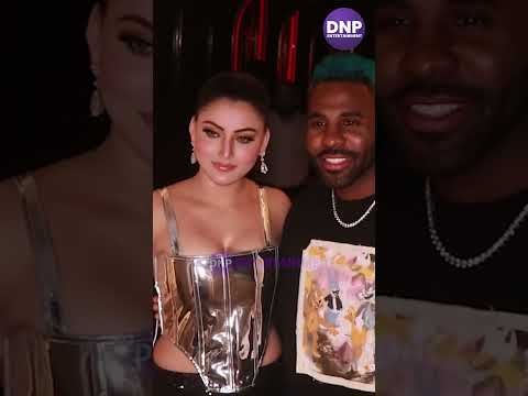 Urvashi Rautela flaunts her metallic top as she is spotted with Jason Derulo || DNP ENTERTAINMENT