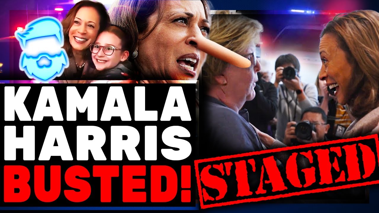 Kamala Harris CAUGHT STAGING Event BACKFIRES Hilariously! Liberals PANIC Over Sinking Polls & Debate