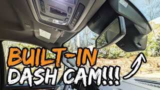 I Test & Review the FITCAMX Builtin Dash Cam in My 2024 GMC Sierra 2500 HD Truck