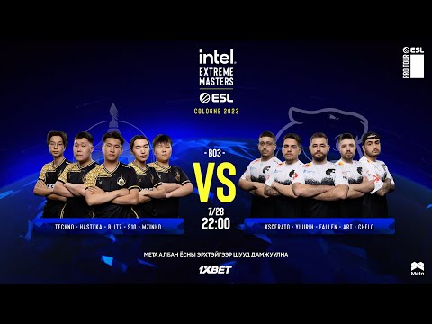 MONGOLZ vs FURIA - IEM Cologne 2023 - Play-In - MN cast