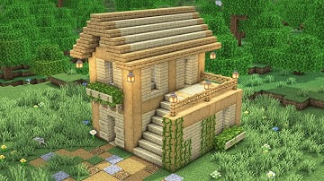 Minecraft: How To Build A Birch House | Tutorial🏠