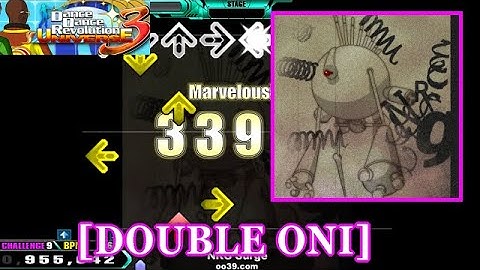 【DDR UNIVERSE 3】 NRG Surge / oo39.com [DOUBLE ONI] 譜面確認+Clap