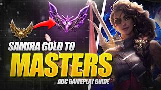 GOLD to MASTERS Samira Only  - ADC Gameplay Guide - The Stylish Snowballer screenshot 4