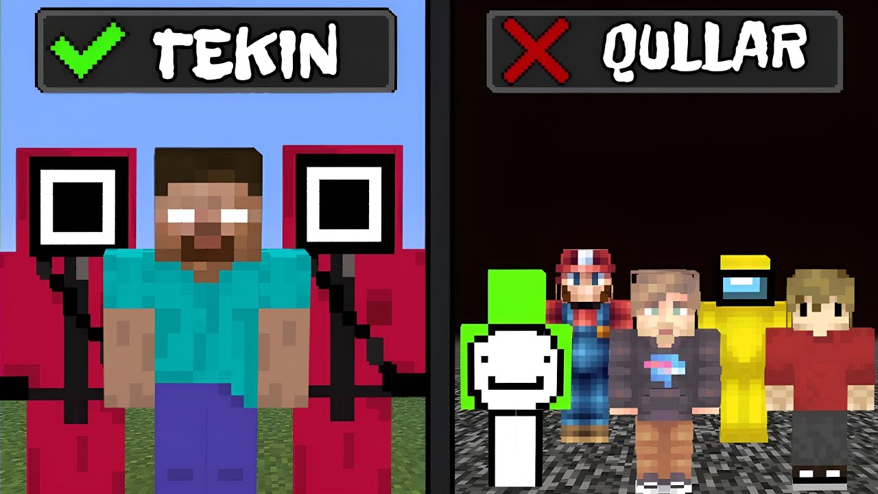 HEROBRIN SERVERDAGI BARCHA O'YINCHILARNI ASRGA OLDI UZBEK TILIDA DUBLAJ 