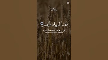 سورة انا اعطيناك الكوثر #islami #video #ajmal #quran #peer # Islamic video