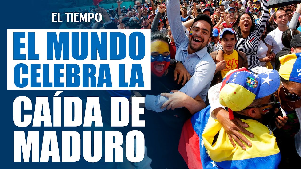 Venezolanos celebraron en el mundo la captura de Nicolás Maduro | EL TIEMPO