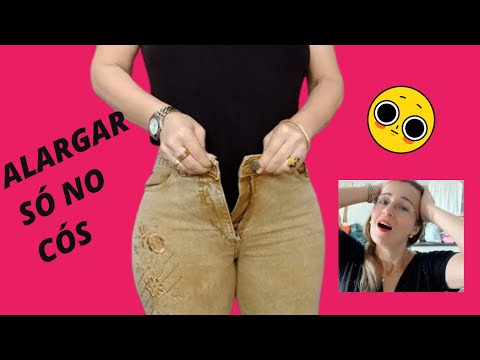 Vídeo: 3 maneiras fáceis de esticar a cintura em jeans