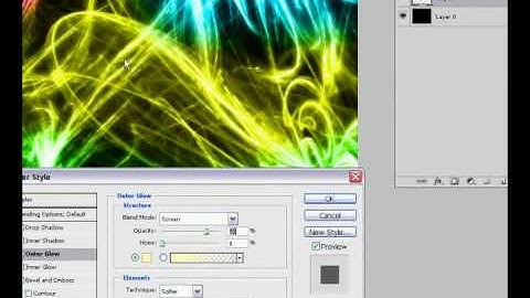 Photoshop tutorial:  Custom Abstract Desktop Wallpaper #2