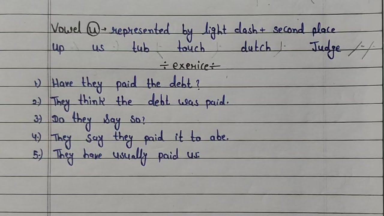 Steno Chapter 2nd Excercise Work.... Stenography - YouTube