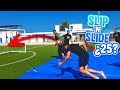 25 RESBALADIZO ¡Retos de Fútbol! SLIP 'N' SLIDE CHALLENGE