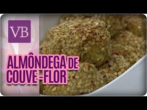 Vídeo: Como Fazer Almôndegas De Couve-flor Magras