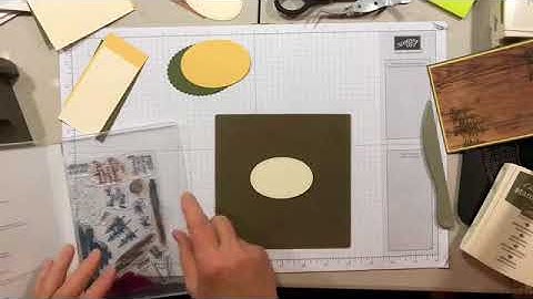 Waterfront Easel Fun Fold Card Video Tutorial