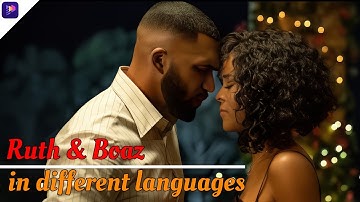Ruth & Boaz in different languages | How to dub ANY Video into ANY Languages| AI Video Dubbing