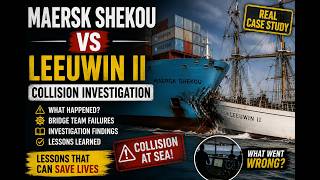 Maersk Shekou vs Leeuwin II Collision Explained | Investigation Summary