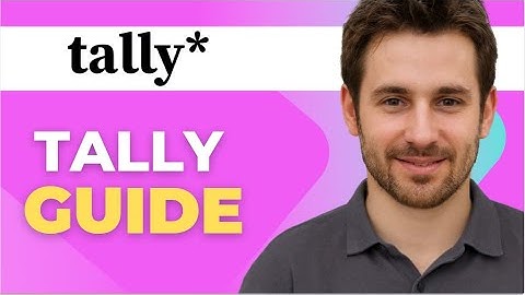How To USE Tally so FULL GUIDE 2025