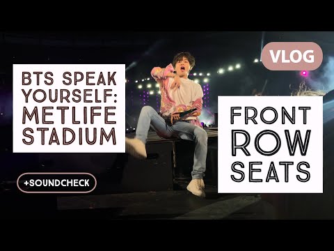 the time i got front row for bts lol [vlog] 20190518