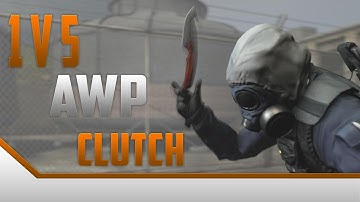1v5 AWP Clutch | CS:GO Training with the AWP