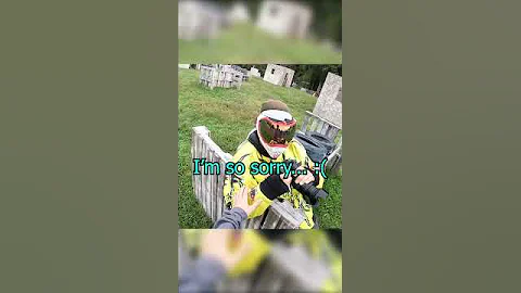 When the intrusive thoughts win... #paintball #airsoft