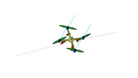 Quadcopter dynamimc simulation and Control with MATLAB