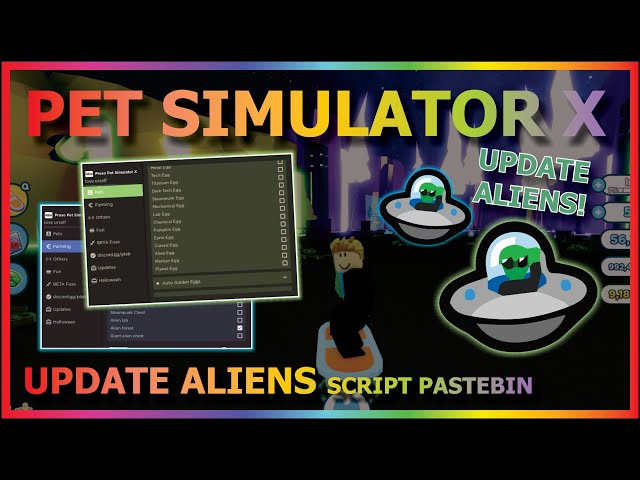 Script for Pet Simulator X - Pasta v2 [New Updated] - CHEATERMAD