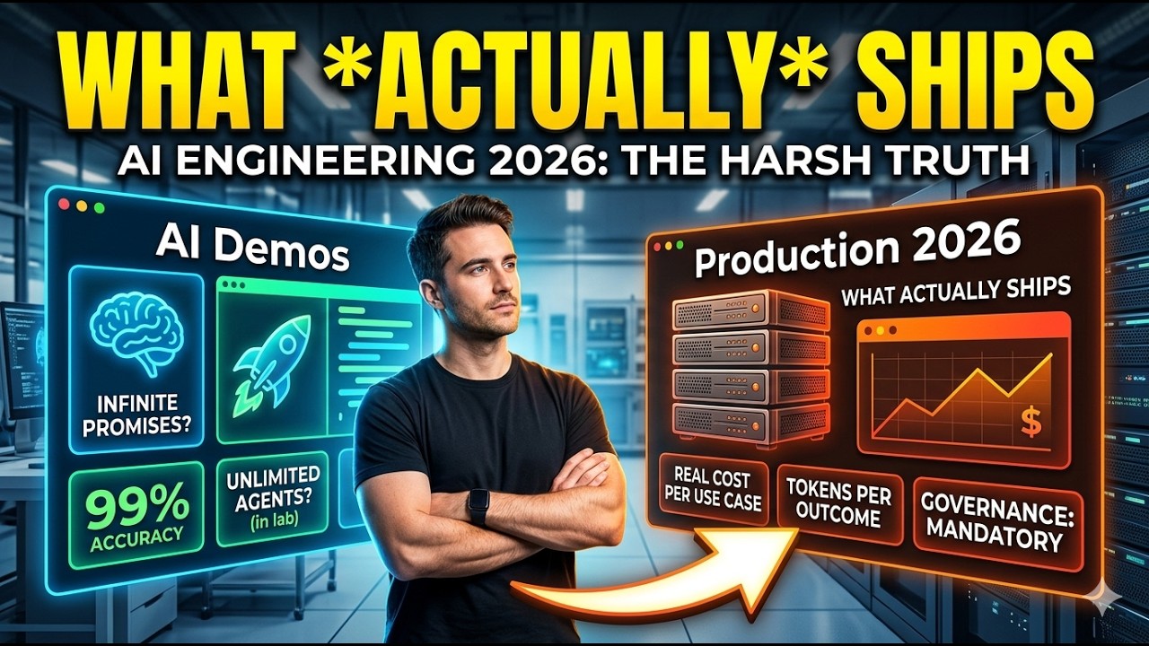 AI matters #3: Demos don't ship. Here's what does in 2026 -- from inside the gap.
