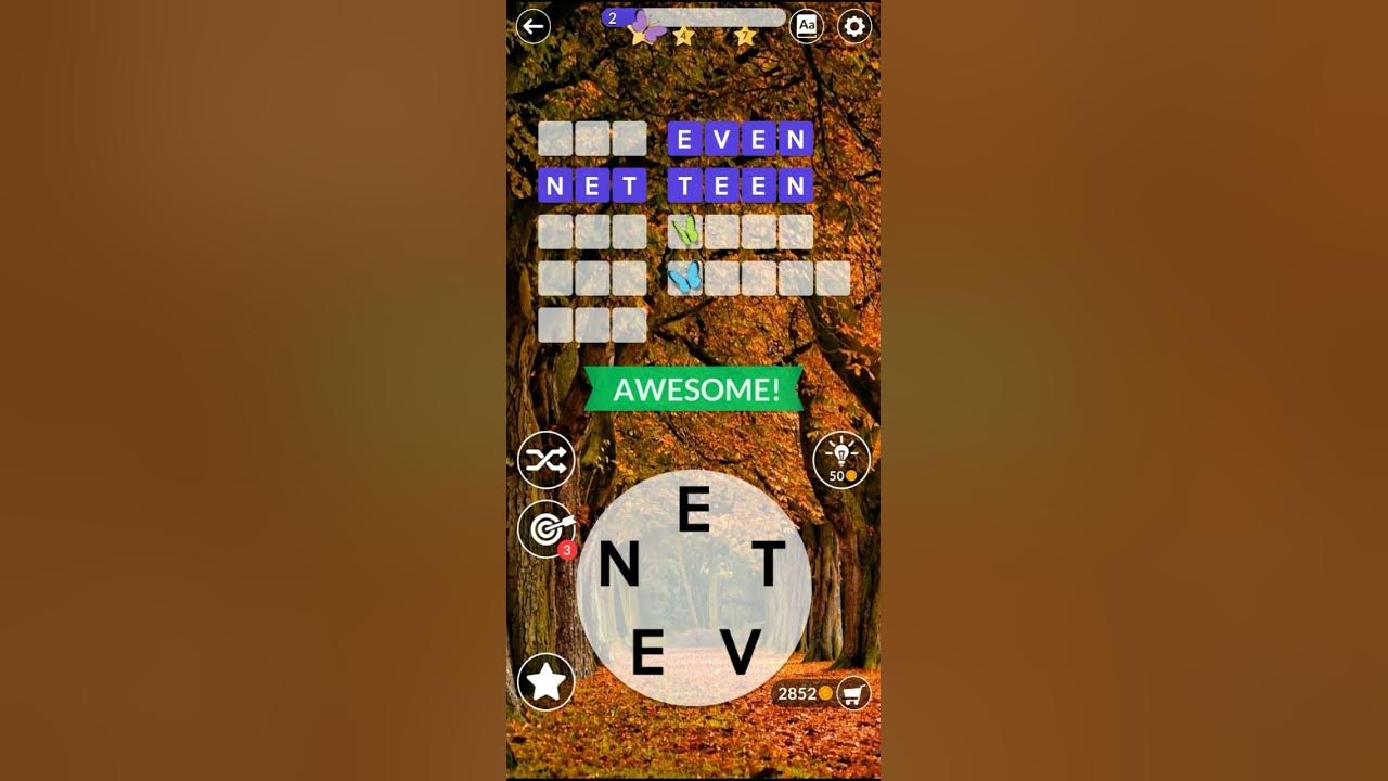 Wordscapes Uncrossed Daily Puzzle October 2, 2022 YouTube