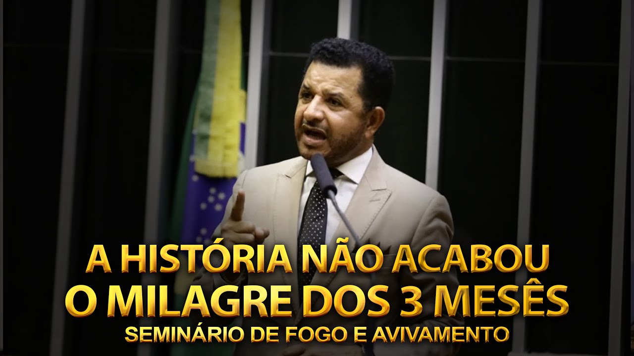 A HISTÓRIA NÃO ACABOU O MILAGRE DOS MESÊS | Pr Abílio Santana