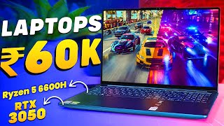 Best Laptops Under 60000 Lenovo IdeaPad Gaming 3 Ryzen 5 6600H Rtx 3050