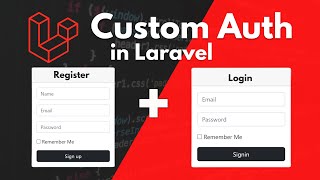 How to create Custom Login Registration in Laravel