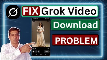 Fix Grok App Video Download Problem | Grok App download problem solution