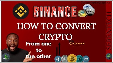 How to CONVERT ONE CRYPTOCURRENCY TO ANOTHER ON BINANCE #Crypto #invest #CRYPTOCURRENCY