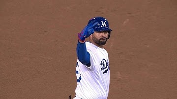 COL@LAD: Kemp lines double to left to plate Adrian