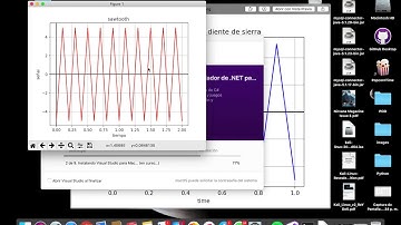Sawtooth in python notebook