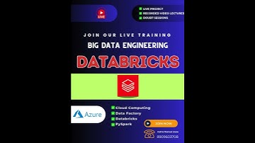 Big Data Engineering with Databricks & Azure Bootcamp – Live Training by Dr. Sachin Saxena
