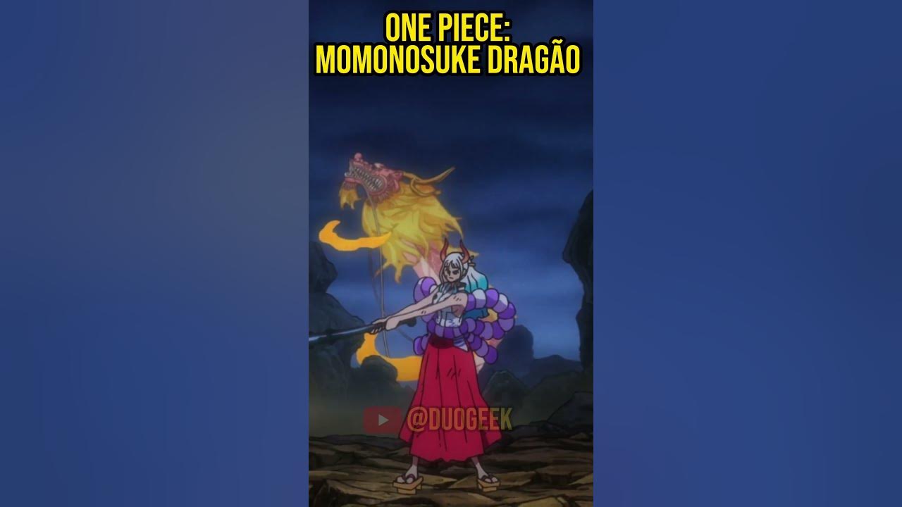 MOMONOSUKE ADULTO DRAGÃO GIGANTE (One Piece 1022
