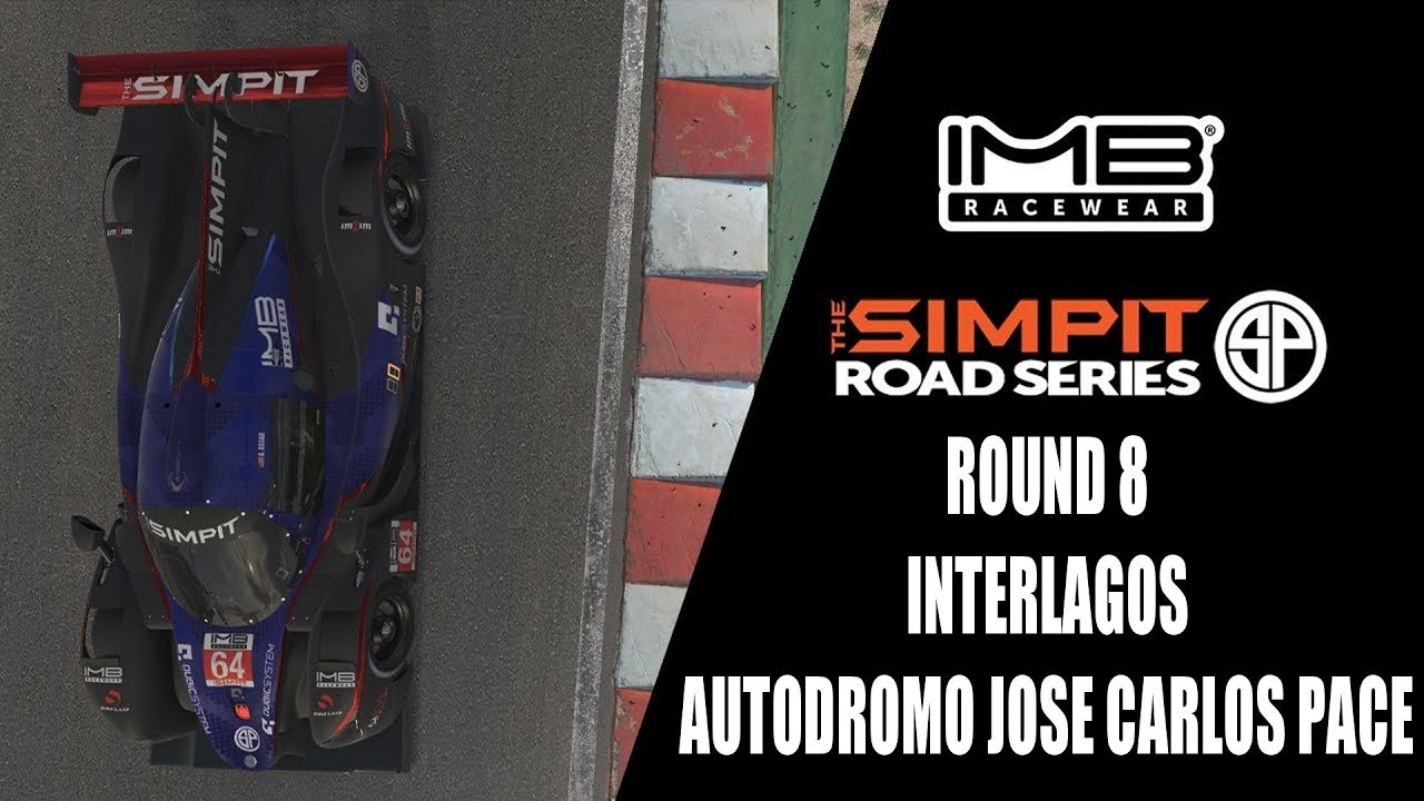 The Simpit iRacing Road Series - Round 8 -  Interlagos: Autodromo Jose Carlos Pace