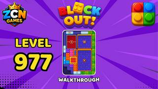 Block Out Level 977 Walkthrough | Full Solution