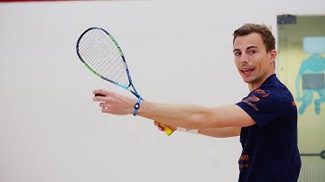 Squash tips: Guide to volleying - Importance of creating space