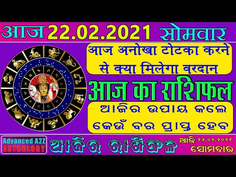 Aaj Ka Rashifal |22 February 2021 |Today Horoscope |Aries to Pisces | Advanced A2Z Solution Pvt .ltd.
