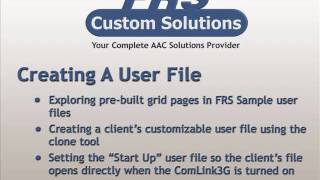The Grid 2-Creating a User File
