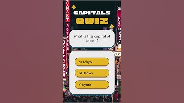 Capitals Quiz!