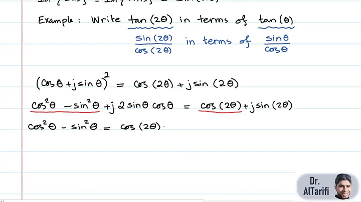 DeMoivre's Theorem for Trigonometric Identities - 1