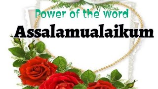 the power of the word Assalam u Alaikum #shorts