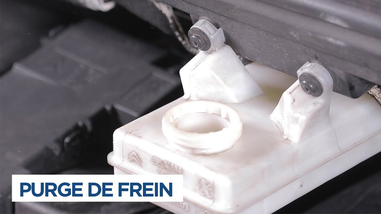 Comment faire la purge de son liquide de frein ?