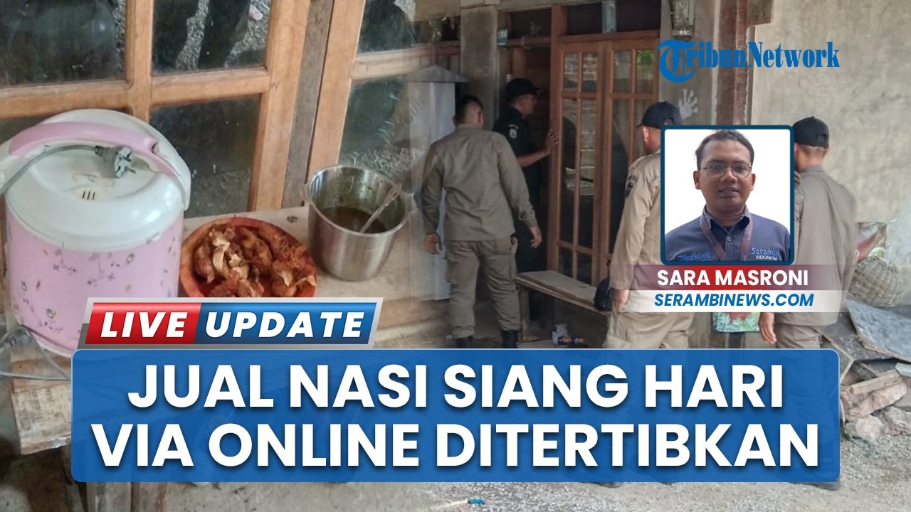 Jual Nasi Rumahan Siang Hari via Online Saat Ramadhan, Seorang IRT di Banda Aceh Ditertibkan