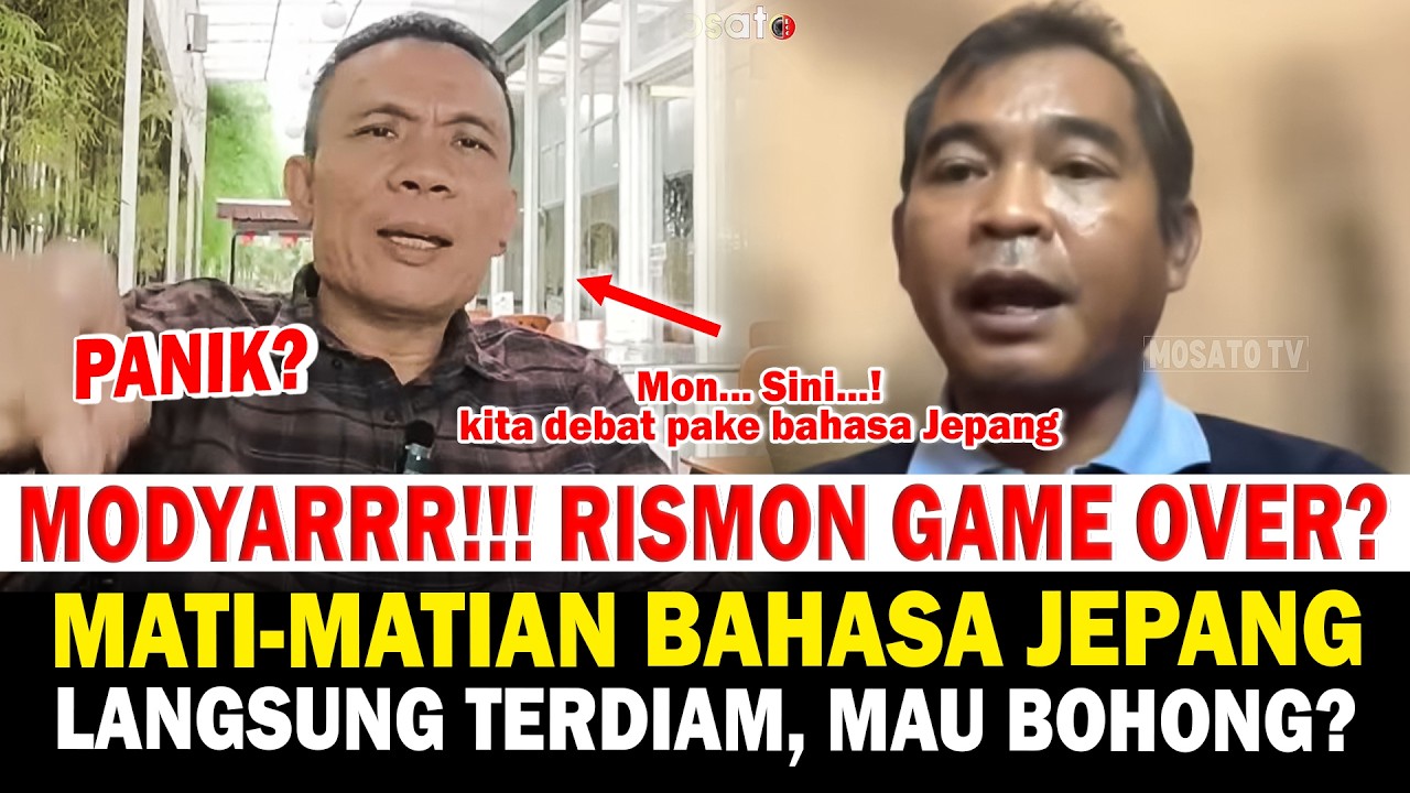 Modyar! Rismon Game Over? Mati-Matian Bahasa Jepang Langsung Terdiam!